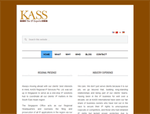 Tablet Screenshot of kass.com.my