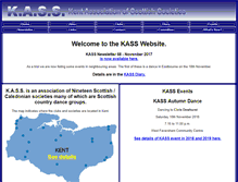 Tablet Screenshot of kass.org.uk